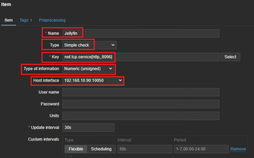 zabbix-tcp-monitoring