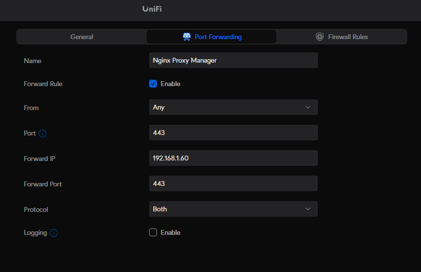 NGINX Proxy Manager