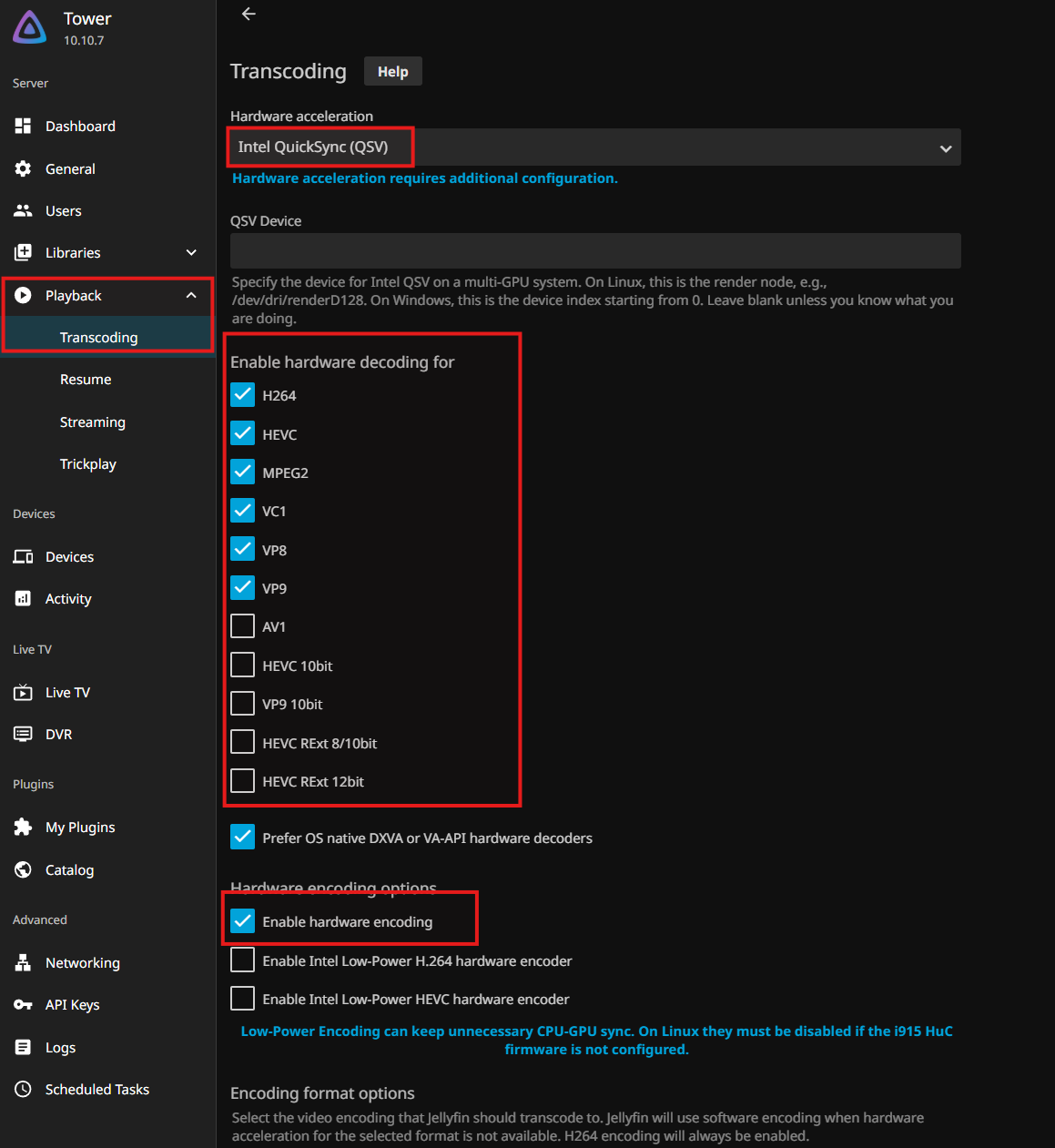 unraid-media-streaming-server