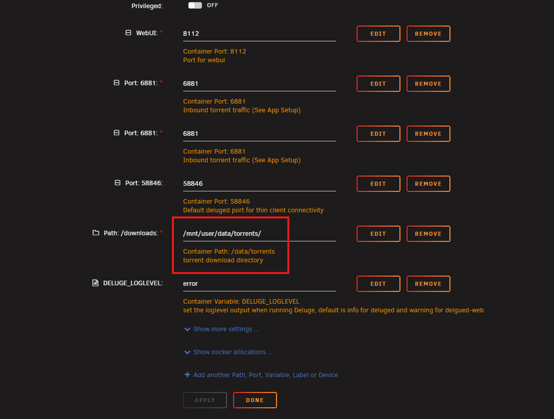 unraid-media-streaming-server